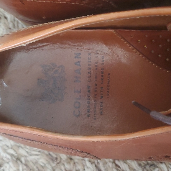 Cole Haan Modern Essentials Wingtip Oxfords Size 10.5 - Picture 6 of 8